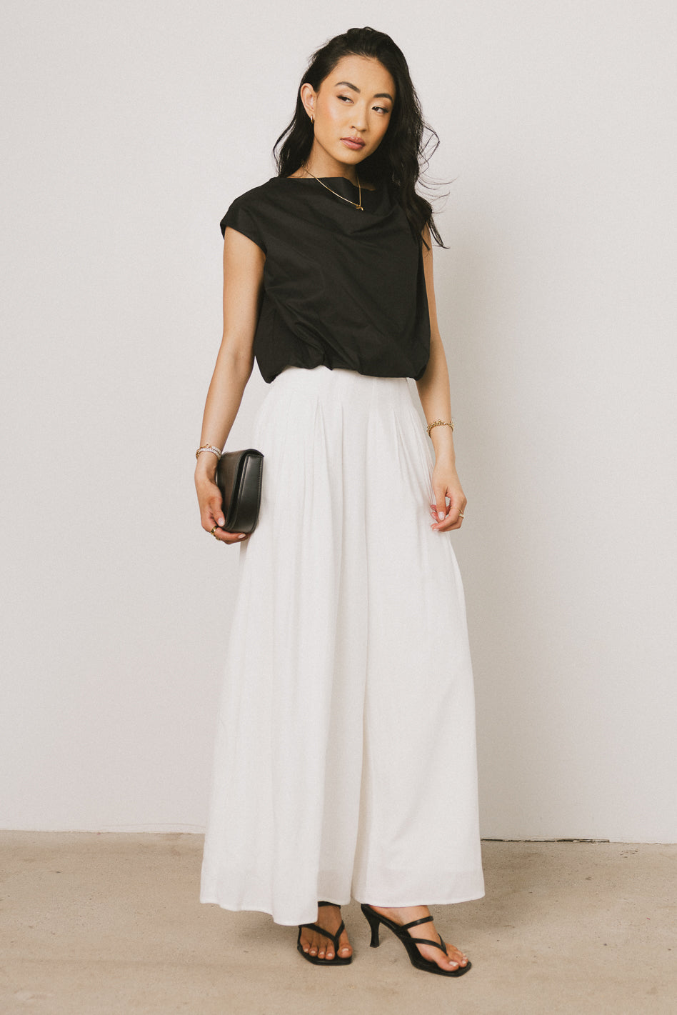 back zipper closure