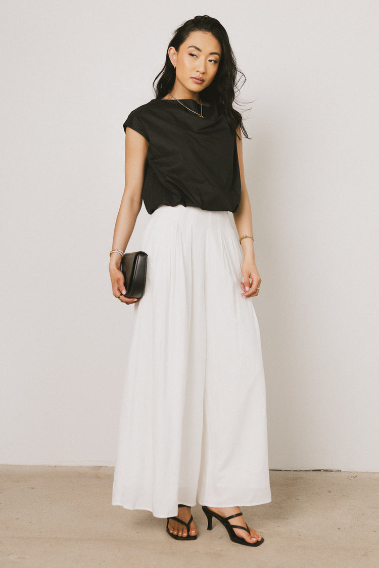 back zipper closure