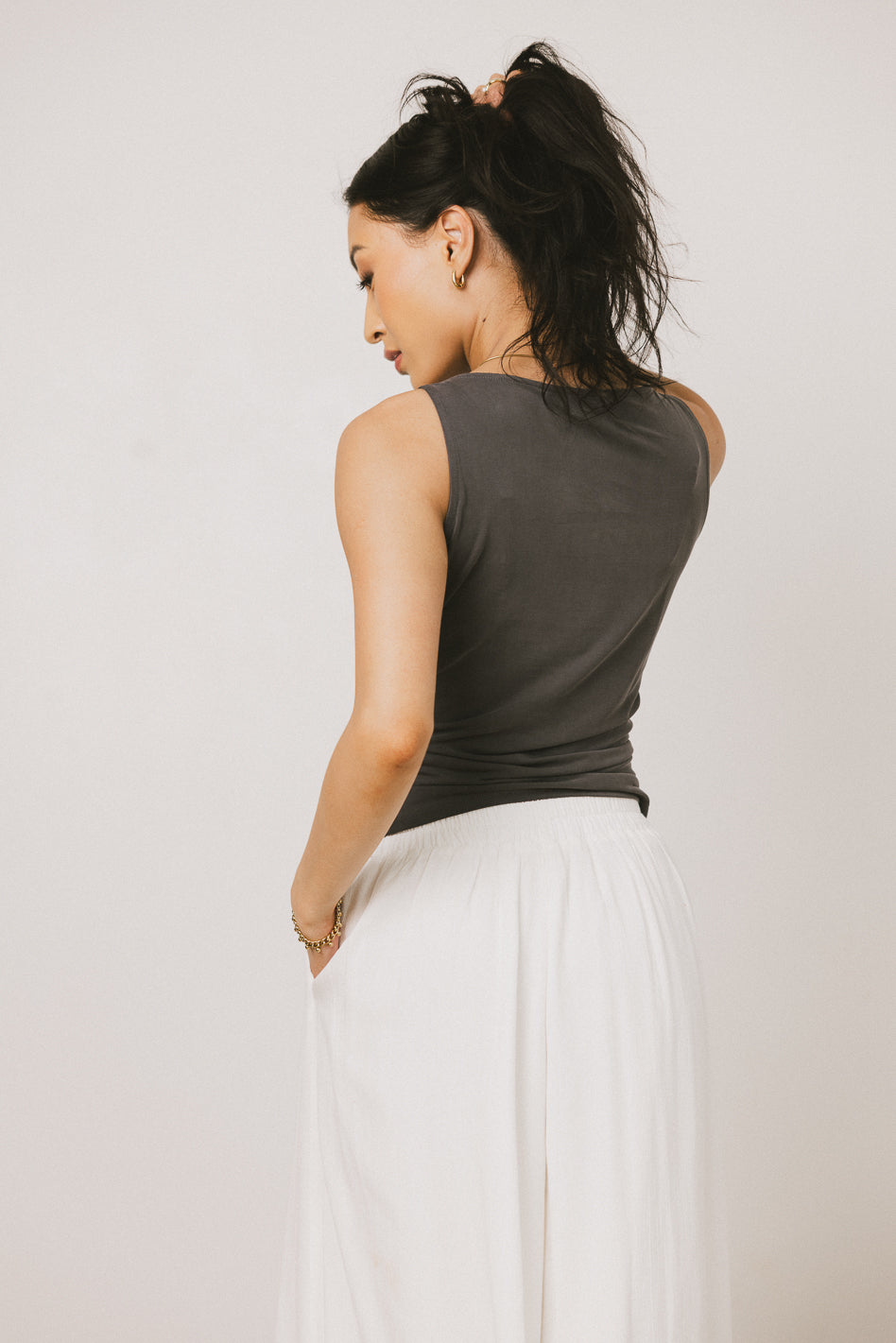 Asa Ruched Tank Top