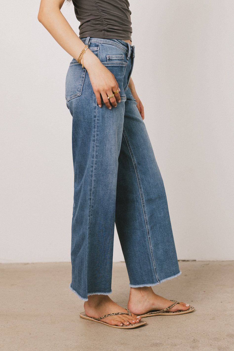 Lucy Wide Leg Jeans
