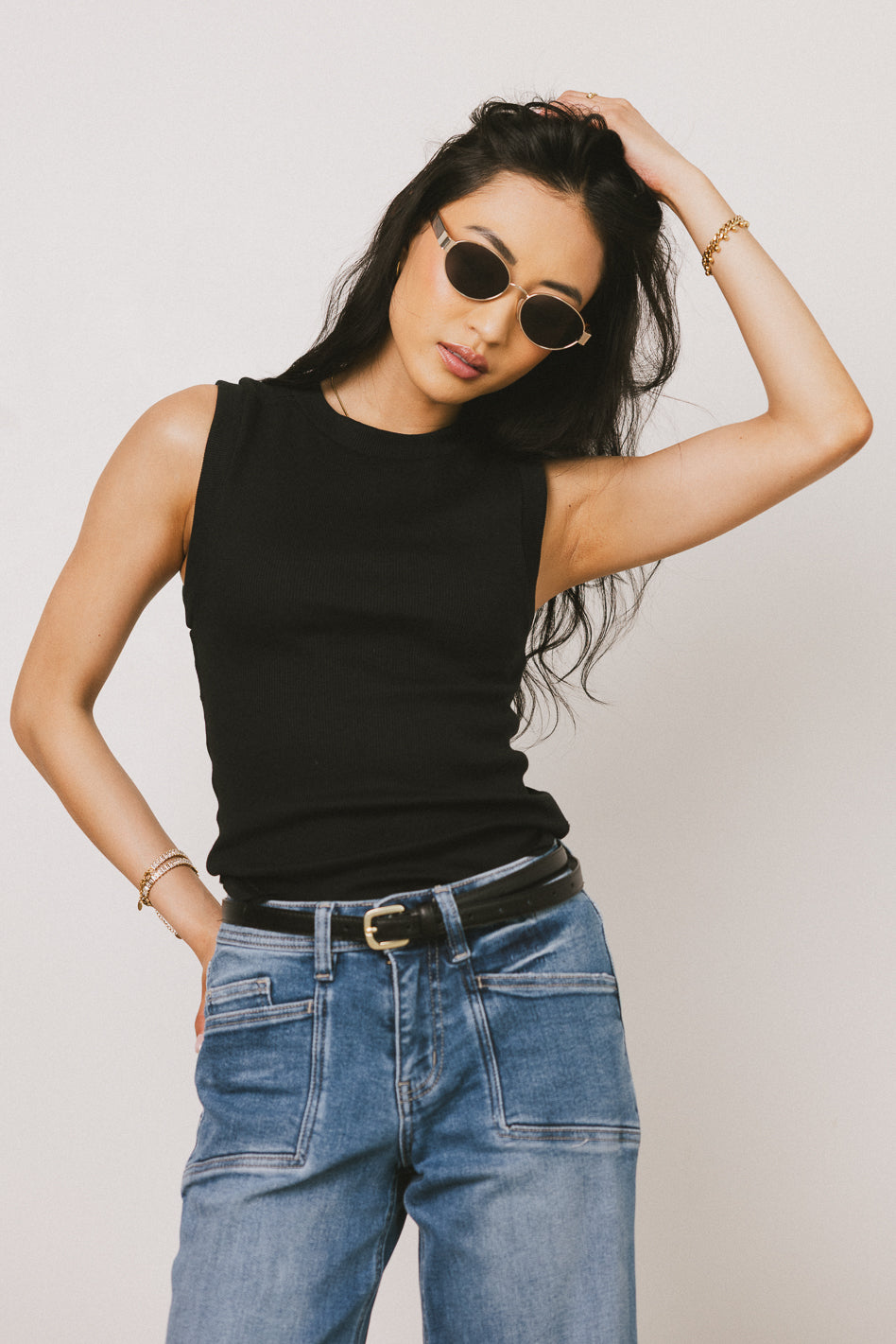 Ruby Tank in Black