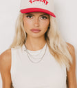 curved brim hat