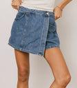 Rhia Denim Mini Skort