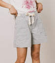 striped shorts