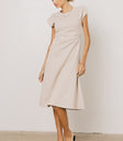 Kyra Midi Dress in Khaki