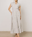 tiered maxi dress