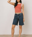red tank top