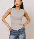 Ruby Tank in Grey