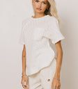 white short sleeve shirt