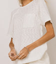 white tee shirt