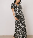 v neck dress