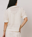 sheer lace top