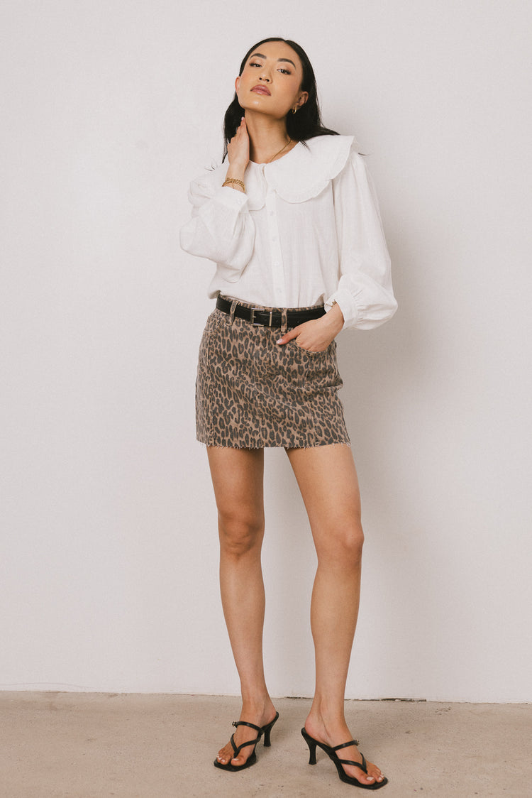 Collared Button Up