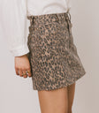 Holly Cheetah Mini Skirt