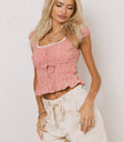 Finneas Denim Shorts in Cream
