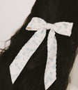 Callan Floral Bow in Blue