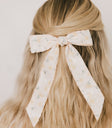Callan Floral Bow in Yellow