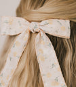 Callan Floral Bow in Yellow