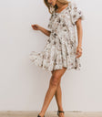 Ruffled Mini Dress