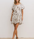 Ruffled Mini Dress