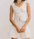Devin Embroidered Top