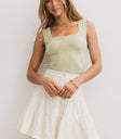 Heartbreaker Cami in Sage