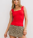 red tank top