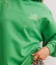 OVERSIZED GREEN PULL OVER