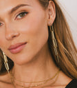 CHAIN STATEMENT EARRINGS