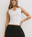 Alia Ribbed top