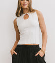 Alia Ribbed top