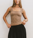 mocha tank top