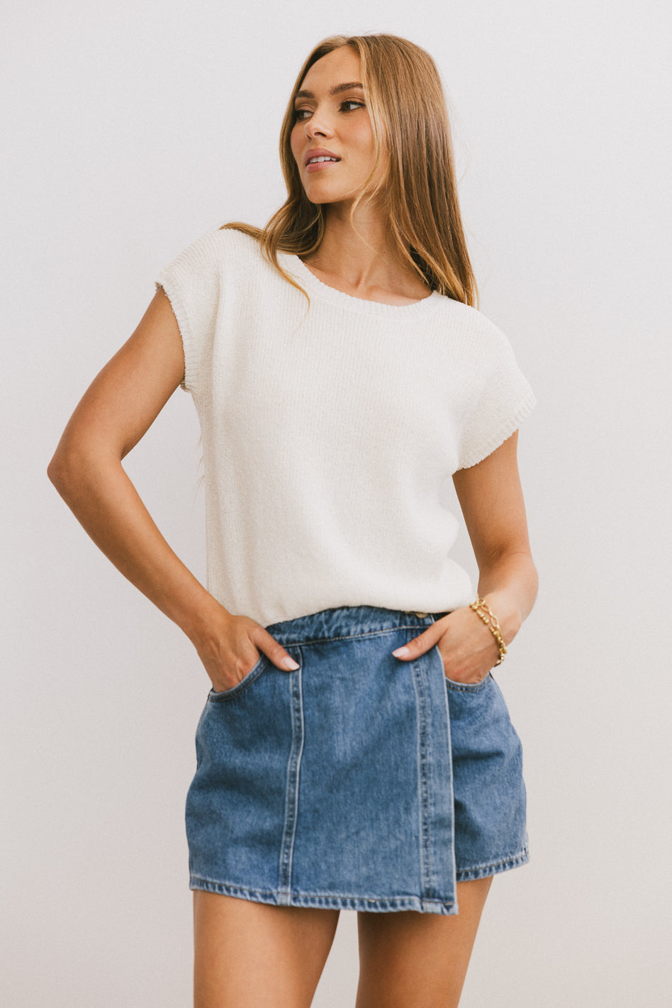 basic knit top