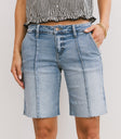 seam detail shorts