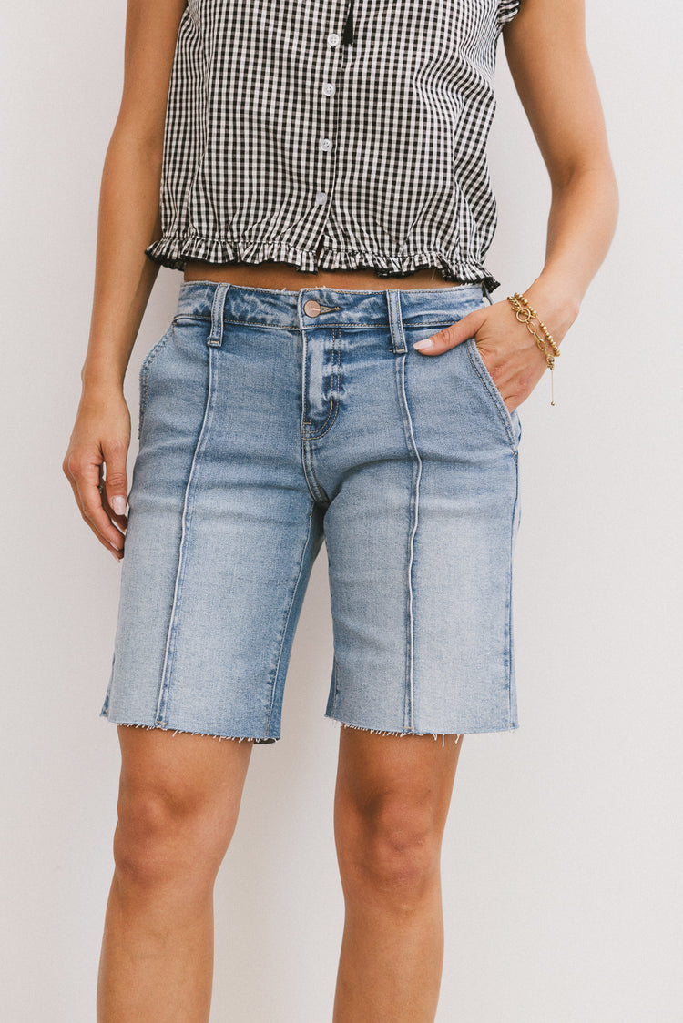 mid rise shorts