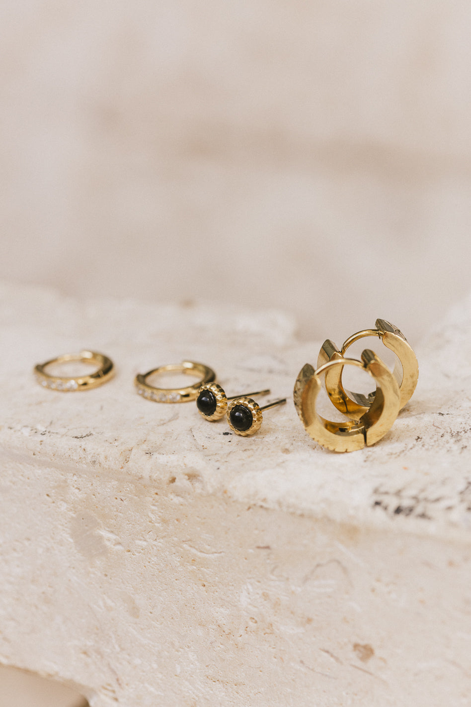 GOLD EARRING BUNDLE