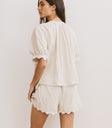 Scalloped Top in Oatmeal