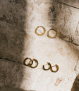 GOLD HUGGIE EARRINGS