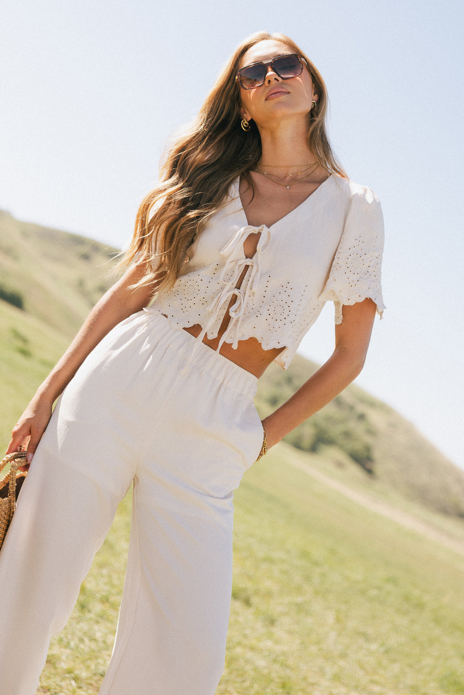 Ollie Embroidered Blouse
