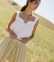 lined tank top