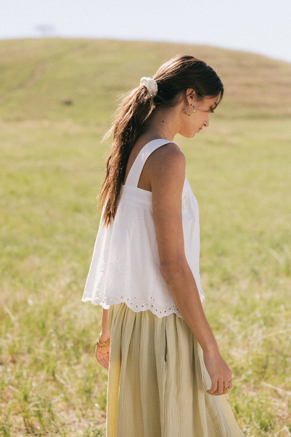 square neck tank