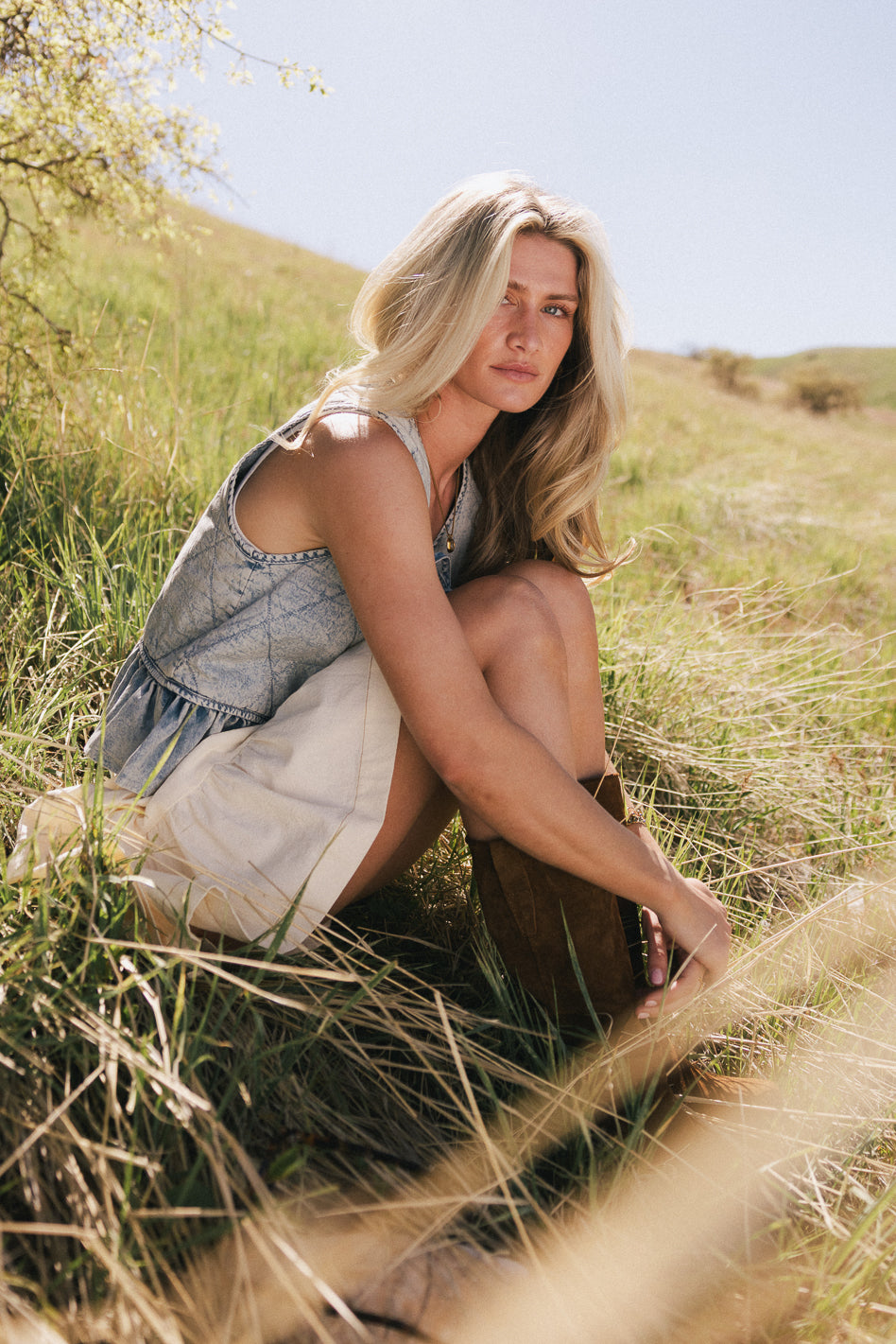 Charles Denim Vest