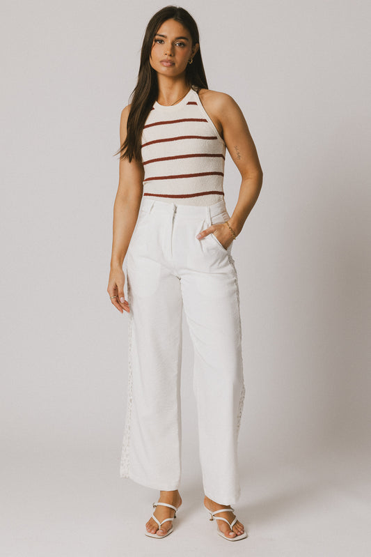 RED STRIPED TOP 