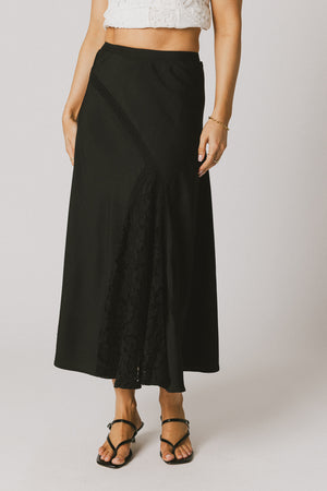 Samantha Maxi Skirt in Black