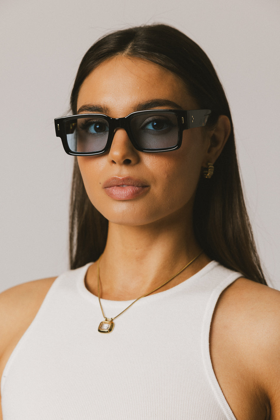blue lens glasses