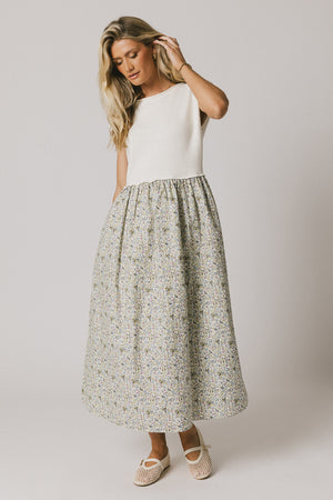 Celeste Floral Sweater Dress