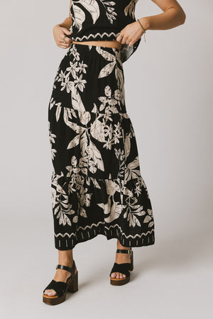 Tikki Abstract Maxi Skirt