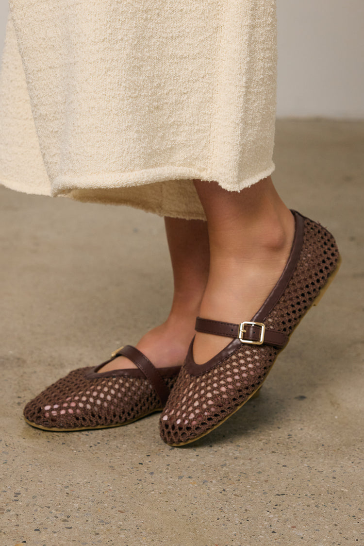 Coconuts by Matisse Nolita Ballet Flats in Brown