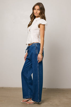 Lena Oversized Denim Pants