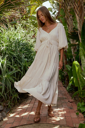 Kippa Tiered Midi Dress